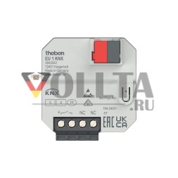 Theben 4942542 KNX 1-канальный для электронагревателей Радиопривод DataSecure UP