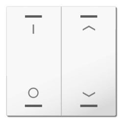 MDT BE-TAL63W204.D1 Light 63 2-полосный студийный белый жалюзи KNX рокер