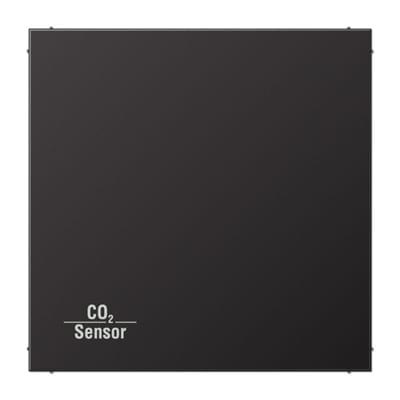 Датчик CO2 Jung CO2AL2178D KNX, крашеный алюминий, серия LS, темный (крашеный алюминий)