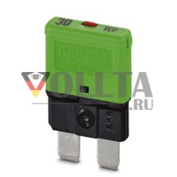 Phoenix Contact 0700030 TCP 30/DC32V 1-полюсный 30A 32V светло-зеленый тепловой выключатель