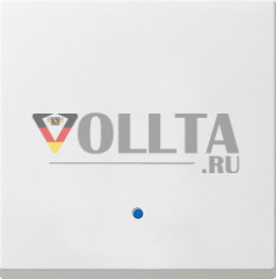 Gira 226127 System55 Touch-выключатель крышка, цвет:чисто белый, тон: матовый