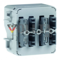Berker 80141500 W.1 групповая кнопка BA, 2-позиционная, среднее положение.