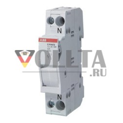ABB Stotz-Kontakt E 92/30s CC 30A 2-полюсный держатель предохранителя, 2CSM299922R1801
