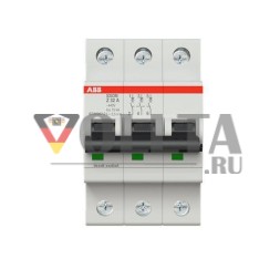ABB Stotz-Kontakt 2CDS273001R0538 S203M-Z32 Z32A 3-полюсный автоматический выключатель 10 кА