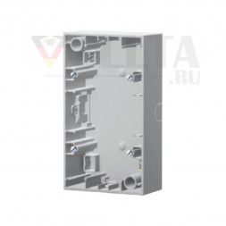 Berker 10427009 K1 накладной корпус двойная, вертикальная, цвет:полярная белизна, тон:глянец