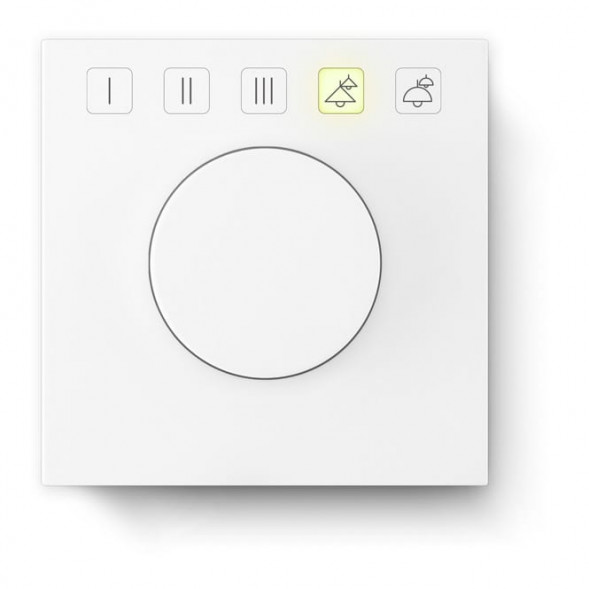 LUNATONE 86459338-5T-APP-L1 DALI-2 RED TOUCH Контроллер приложений | 5-позиционный, активированный контроллер приложений | цвет «белый»