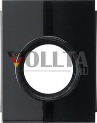 Gira 0011055 1-ходовая труба M20 черный кабельный ввод