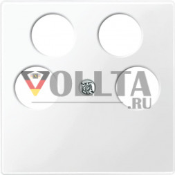 Schneider серия: Merten 296519 System M ТВ розетка крышка, цвет:полярная белизна, тон:глянец