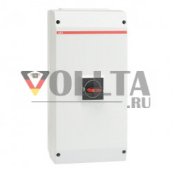 ABB Stotz-Kontakt OTP90T3B, выключатель безопасности 3-полюсный 45 кВт 400 В с черной ручкой, 1SCA022429R3450