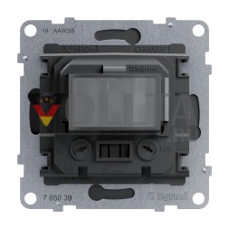 LEGRAND 765039 Встраиваемый датчик движения SEANO | 3-проводной, 170° | цвет антрацит