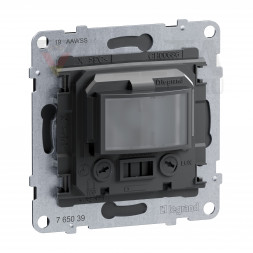 LEGRAND 765039 Встраиваемый датчик движения SEANO | 3-проводной, 170° | цвет антрацит