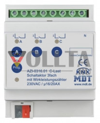 MDT AZI-0316.01 переключатель,3 группы,