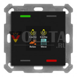 MDT BE-TAS550406.01 кнопка Smart 55 4-сторонний цветной дисплей черный