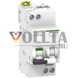 Schneider Electric A9D69604 IDPN N VIGI 1-полюсный+N B4/0,3A переключатель FI/LS