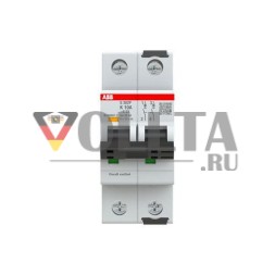 Автоматический выключатель ABB Stotz-Kontakt 2CDS382001R0427 S302P-K10 K25kA 10A 2P
