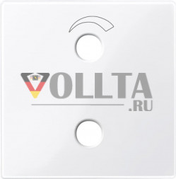 Schneider серия: Merten 451925 System M Радиоблок, крышка, цвет:белый, тон:глянец