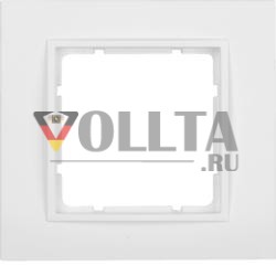 Berker 10116919 рамка полярно-белая матовая Berker B.7