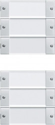 Gira 213603 KNX сенсорный кнопочный сет шестерной цвет:чисто белый, тон:глянец