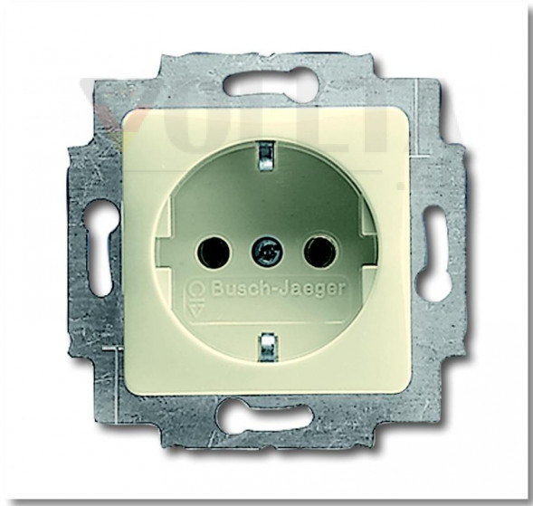 Busch-Jaeger 20 EUCQ-212 Розетка SCHUKO® белая