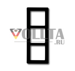 Busch-Jaeger 2103-35 рамка крышки, 3-сторонняя рамка антрацит