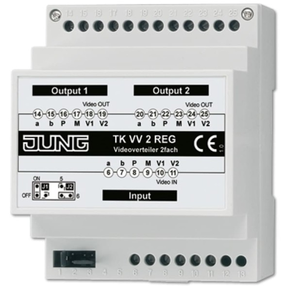 Jung TKVV2REG TKM Видео распределитель  REG