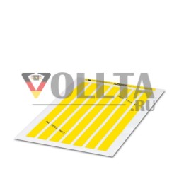 Phoenix Contact 0824230 BMK 19X11 YE CUS тканевый этикеточный лист