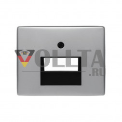 Berker 14100004 Arsys Телефон IAE/UAE/E-DAT крышка, цвет: благородная сталь