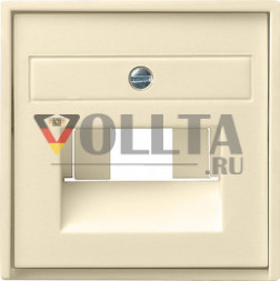 Gira 027001 System55 Телефон UAE/IAE/ISDN крышка, цвет: кремово-белый, тон:глянец