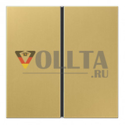 Jung ME2401TSAC комплект кнопок 1-позиционный, F40, серия LS, латунь классика