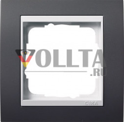 Gira 0211328 Event рамка 1-я, цвет:антрацит