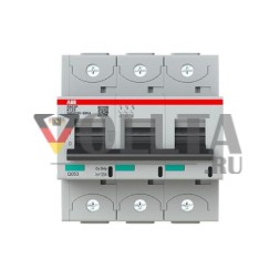 ABB Stotz-Kontakt 2CCG001258R0001 S803P-K125 125A K-Char.3P автоматический выключатель для тяжелых условий эксплуатации