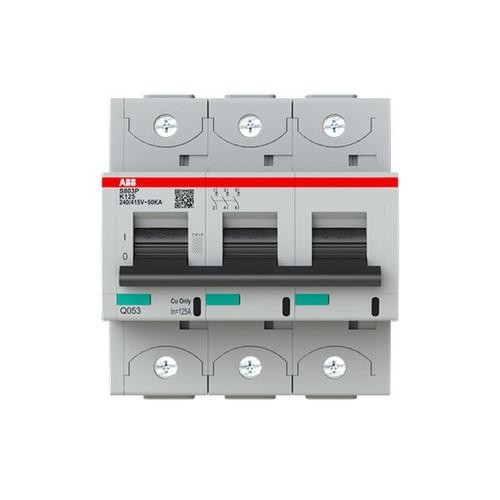 ABB Stotz-Kontakt 2CCG001258R0001 S803P-K125 125A K-Char.3P автоматический выключатель для тяжелых условий эксплуатации