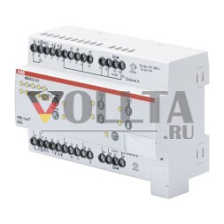 ABB Stotz-Kontakt HCC/S2.1.2.1, контроллер контура отопления/охлаждения, 2-канальный, 0-10 В, ручное управление, REG, 2CDG110219R0011