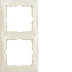 Berker 10128989 Рамка полярно-белая, глянцевая Berker S.1