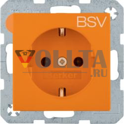 Розетка Berker 47238917 SCHUKO BSV EHBS S.1 глзд или