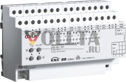 Gira 216100 привод жалюзи 8-позиционный AC KNX REG