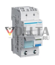 Hager ADS916D RCD/MCB 1P+N 6kA B16A 0.03AA QC&amp;QB