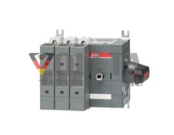 ABB Stotz-Kontakt OS63GDS30K, выключатель нагрузки для предохранителя, 3-полюсный, 63 А с ручкой прямого монтажа, боковое приведение в действие, 1SCA115931R1001