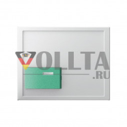 Berker 12517009 K1 кнопка отключения, крышка, цвет:полярная белизна, тон:глянец