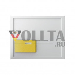 Berker 12527009 K1 кнопка отключения, крышка, цвет:полярная белизна, тон:глянец