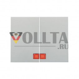 Berker 14377004 K5 Двойной выключатель коромысловый выключатель, цвет: благородная сталь