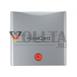 Berker 16401404 S1 Выключатель карточный для отелей выключатель крышка, цвет: алюминевый, тон: матовый