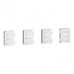 MERTEN MEG6194-6050 Flex KNX Design 4-позиционный клавишный сенсор из никелевого металла