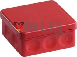 Коробка кабельная распределительная ABB Stotz-Kontakt AP9R IP 55 86 мм красная для поверхностного монтажа 25 мм 400 В