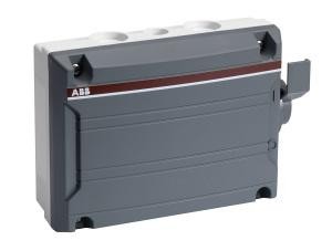 ABB Stotz-Kontakt BWS616TPN, выключатель безопасности 6-полюсный 7,5 кВт 690 В с серой ручкой, 2CMA142419R1000