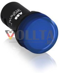 ABB Stotz-Kontakt CL-100L, индикаторная лампа синяя BA9-s-base CombiLine-Compact, 1SFA619402R1004