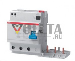 ABB Stotz-Kontakt DDA203 A S-63/0.5, блок FI для S203 3P, тип A, 63A, 500мА, селективный, 2CSB203201R4630