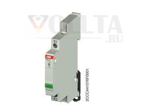 ABB Stotz-Kontakt E219-D48, индикаторная лампа зеленого цвета со светодиодом 12-48 В переменного/постоянного тока, 2CCA703422R0001