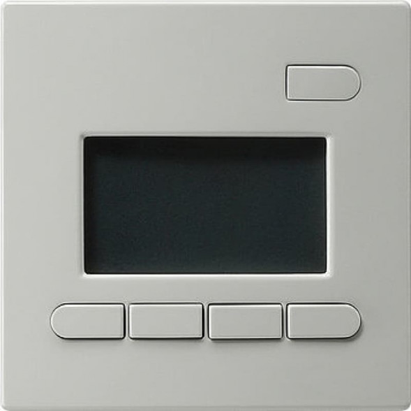 Gira 117542 S-Color электронный  таймер  easy цвет:серый, тон:глянец