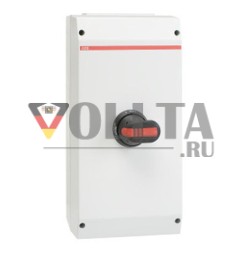 ABB Stotz-Kontakt OTP90T6M, выключатель безопасности 6-полюсный 45 кВт 400 В с черной ручкой, 1SCA022812R3350